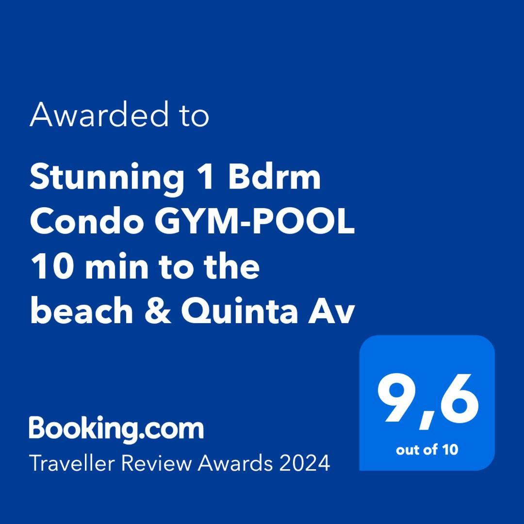 Stunning 1 Bdrm Condo Gym-Pool 10 Min To The Beach & Quinta Av プレヤデルカーメン エクステリア 写真